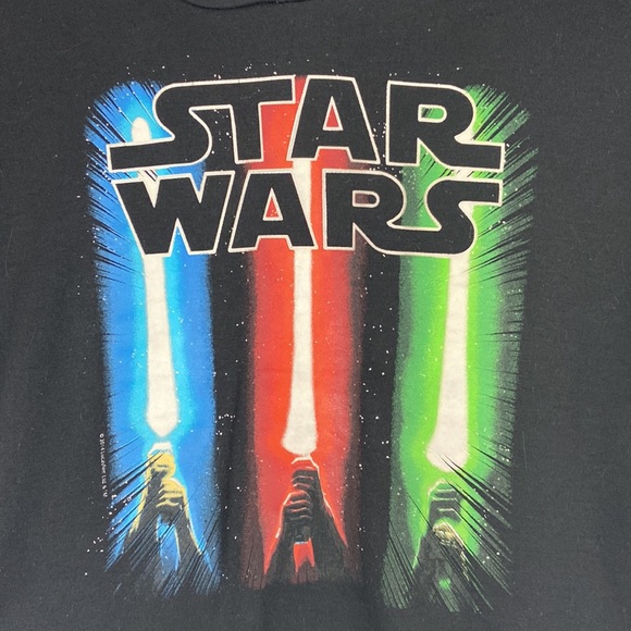 Kids Star Wars Black Hoddie. Sz: 14-16 (XL) - Picture 2 of 12